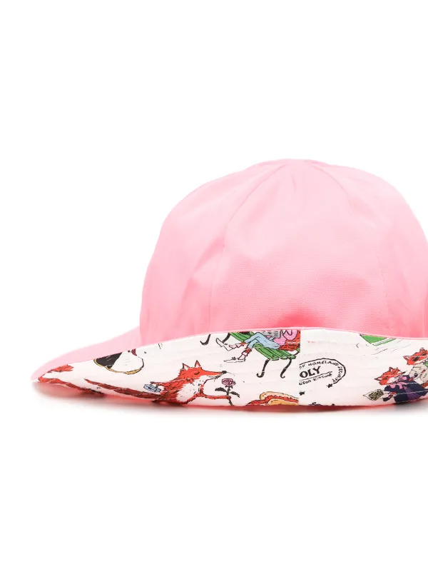 Reversible fox-print Bucket Hat - Farfetch