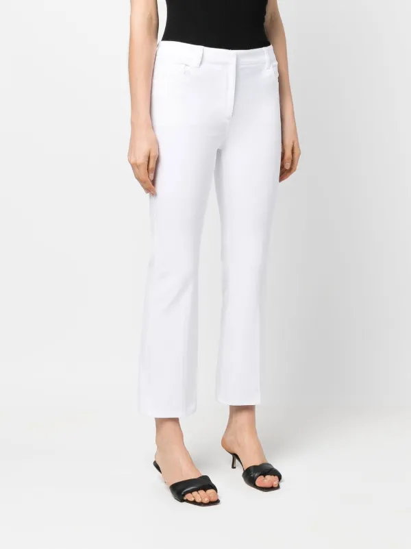 Theory Pantalones Capri Acampanados - Farfetch