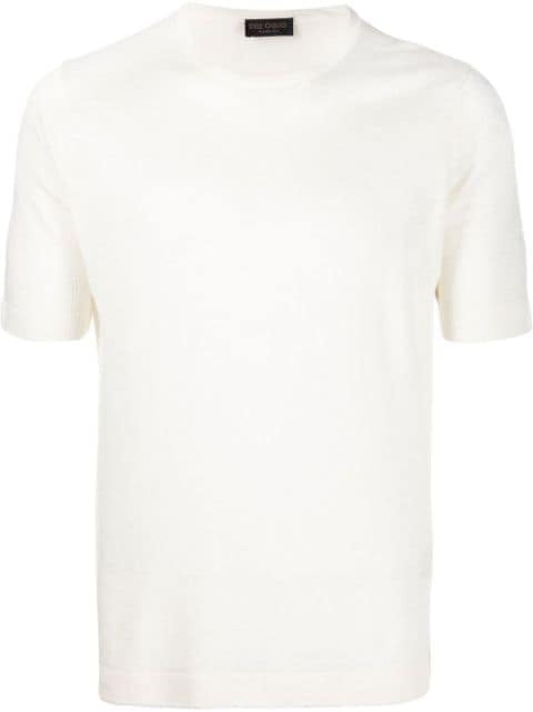 Dell'oglio short-sleeve linen T-shirt