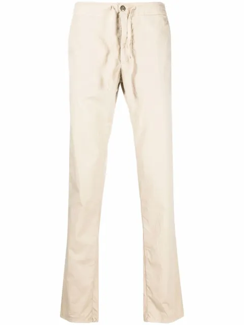 Incotex drawstring slim-fit trousers