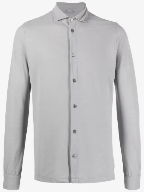 Zanone chemise à boutonnière