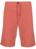 Incotex knee-length chino shorts - Red