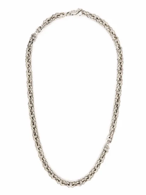 Emanuele Bicocchi spiked chain-link necklace