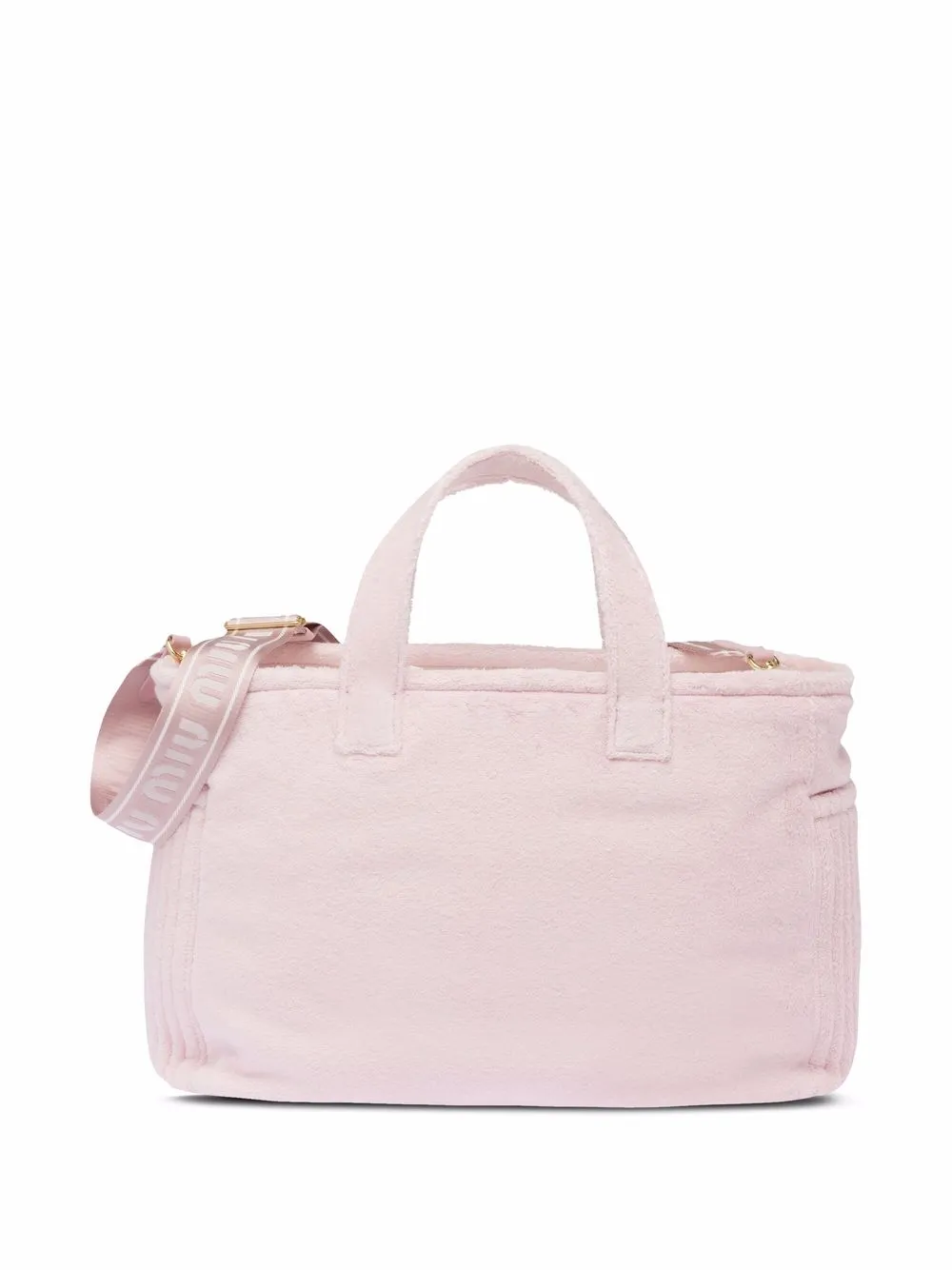 Miu Miu Terry Cloth Tote Bag Farfetch
