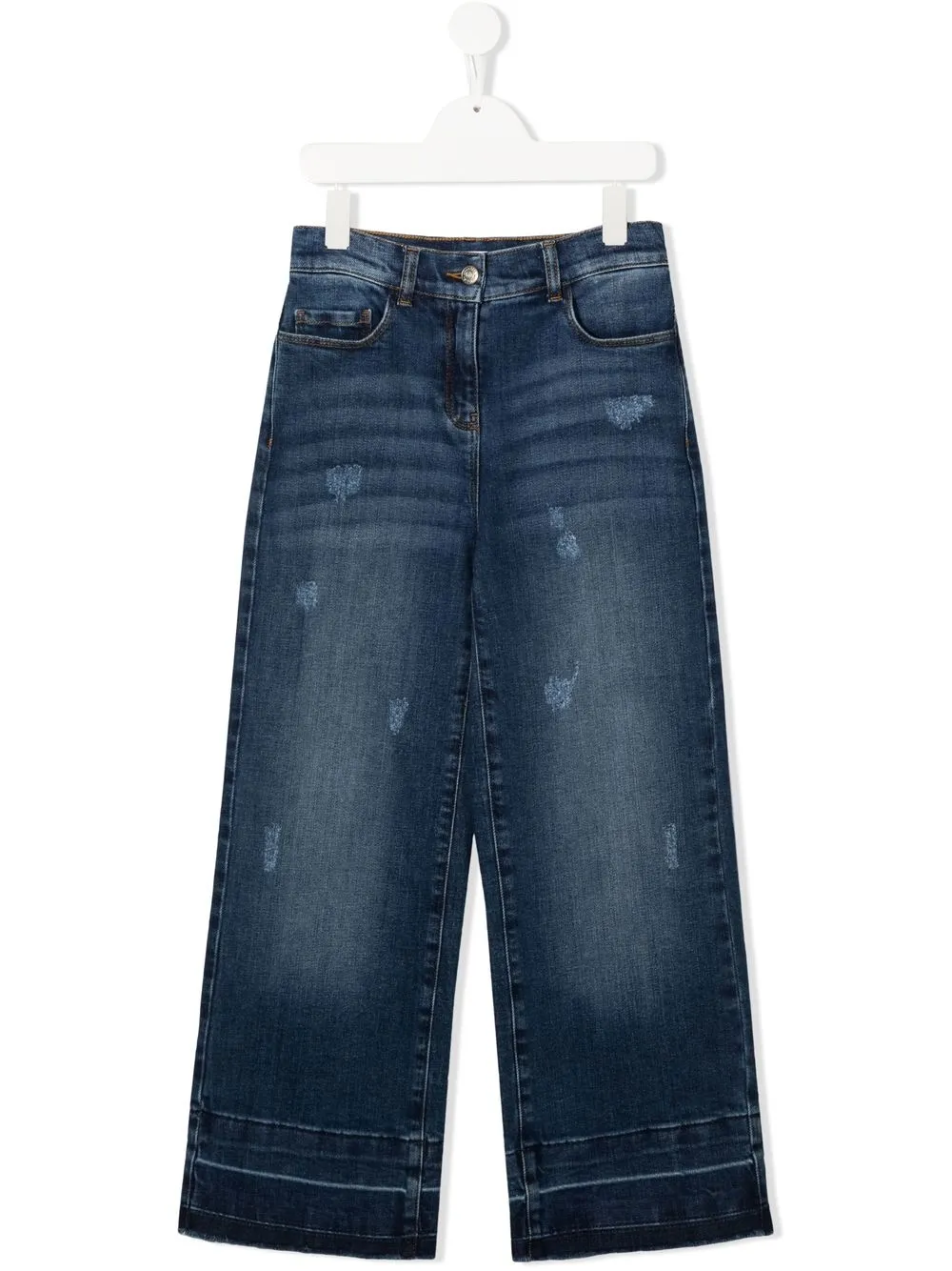 

Monnalisa jeans con tiro alto - Azul