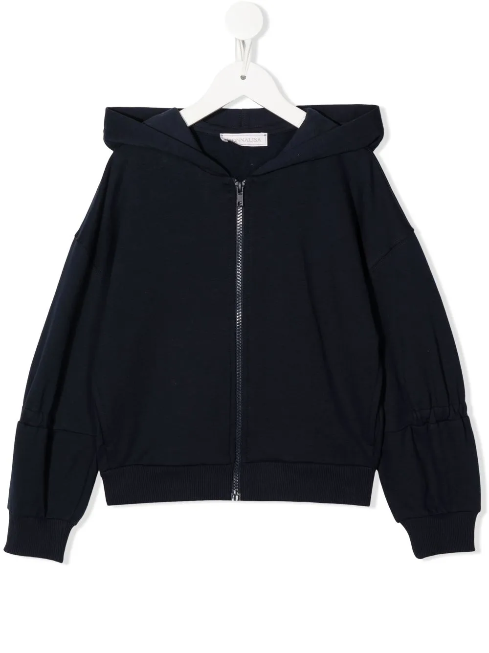 

Monnalisa hoodie con parche del logo - Azul