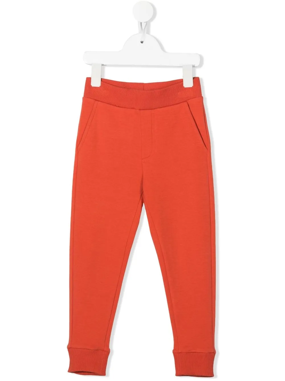 

Monnalisa pants con logo de strass - Naranja