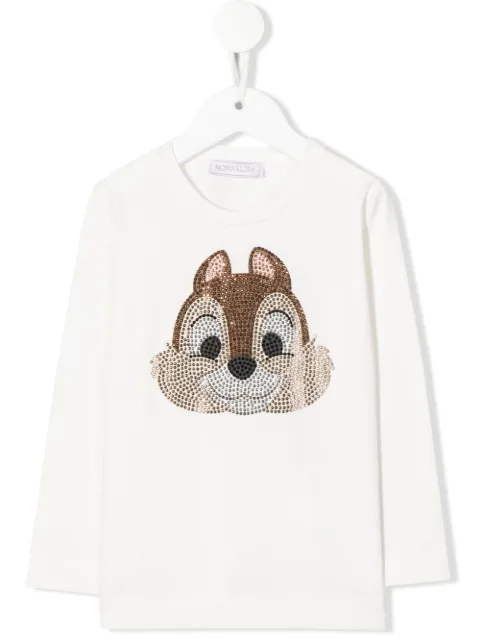 Monnalisa playera con strass de Monnalisa x Disney
