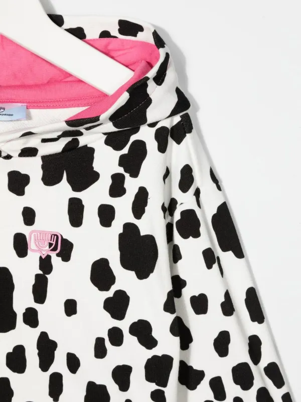 Dalmatian discount print hoodie