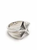 Emanuele Bicocchi sterling silver star ring
