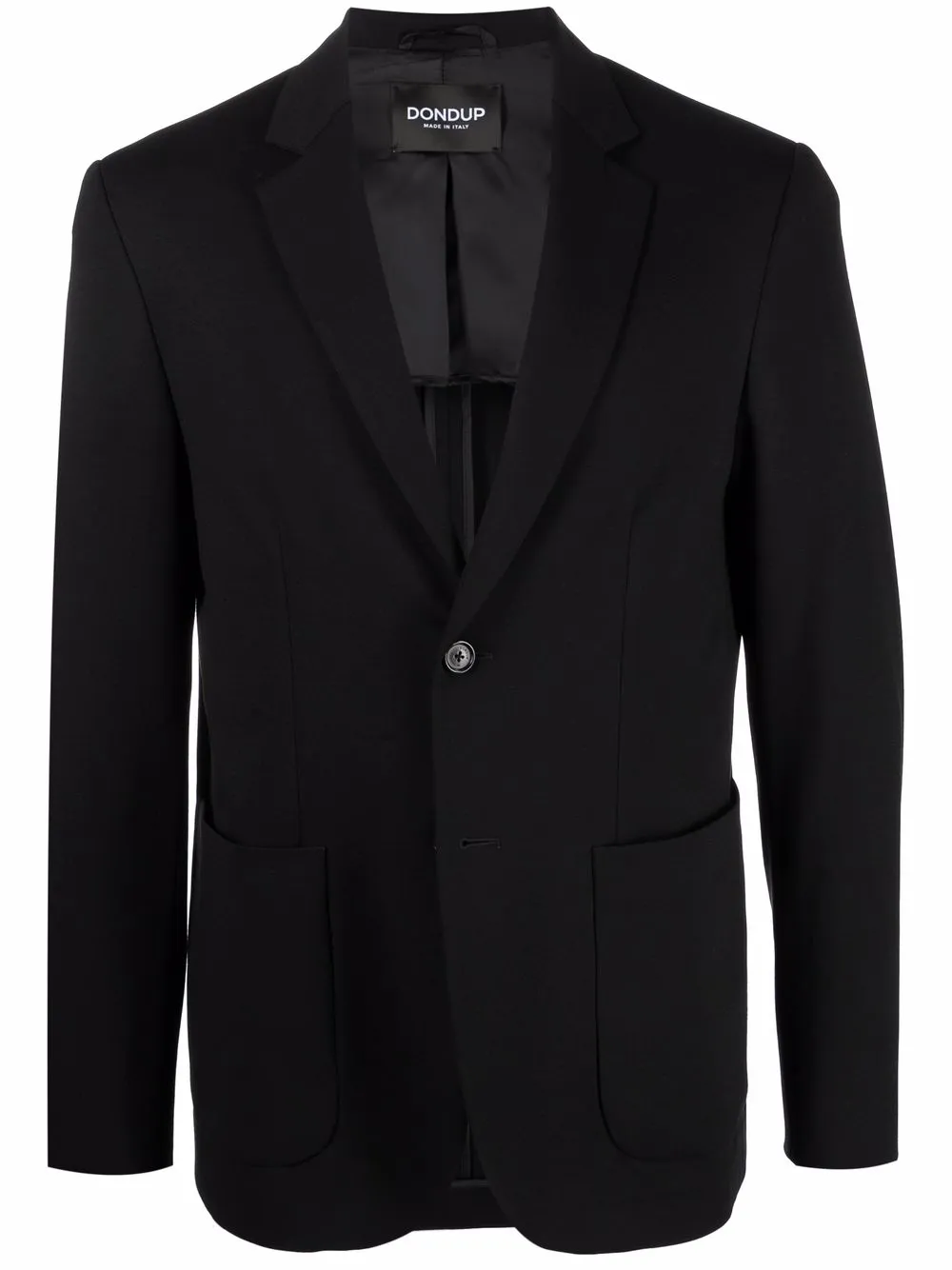 

DONDUP blazer con cierre con botones - Negro