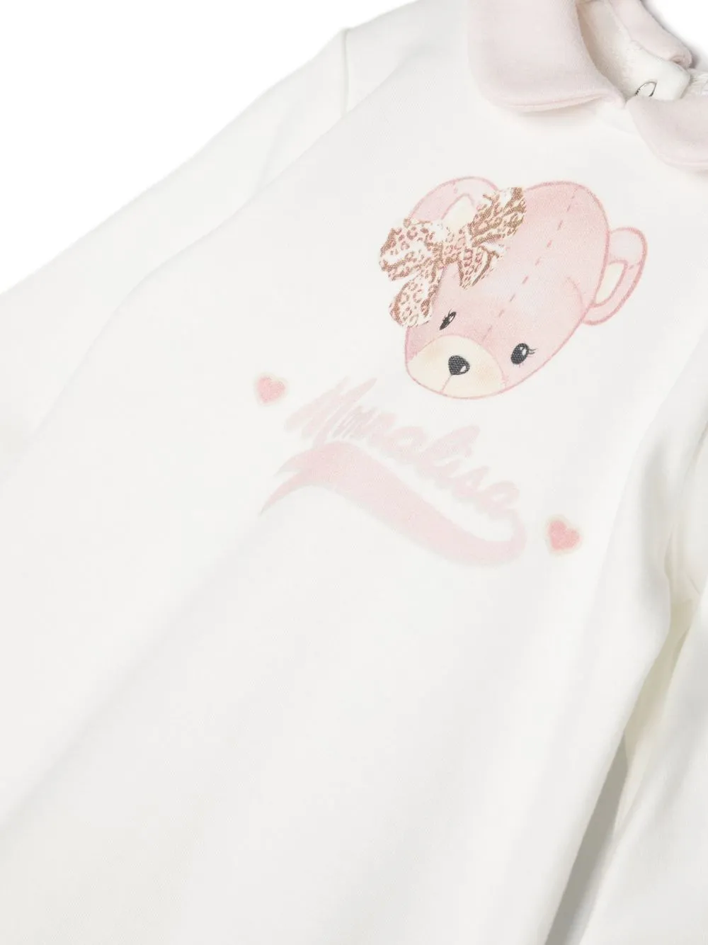 Monnalisa Katoenen pyjama - Wit