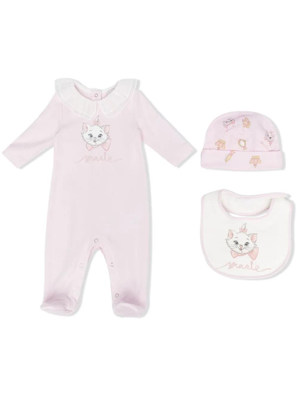 

Monnalisa Aristocats Marie three-piece set - Pink