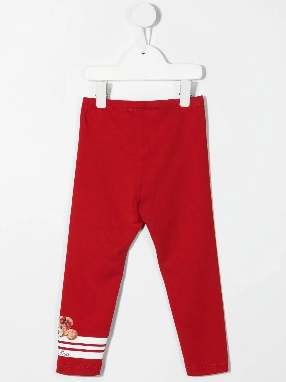 Monnalisa Broek met teddybeerprint - Rood