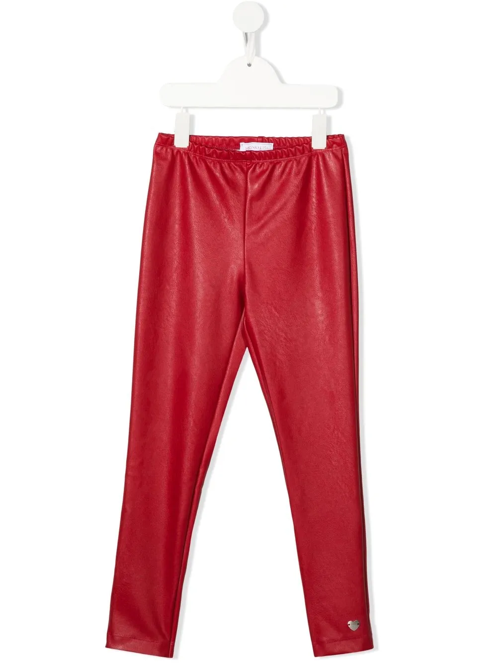 

Monnalisa leggins con brillo alto - Rojo