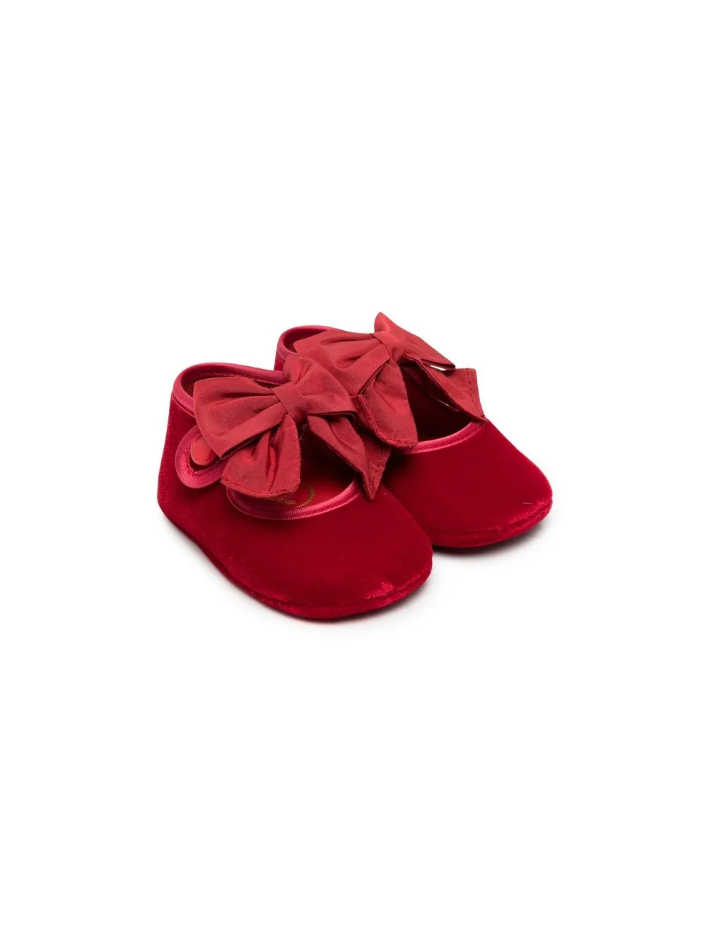 

Monnalisa bow-detail ballerina shoes - Red