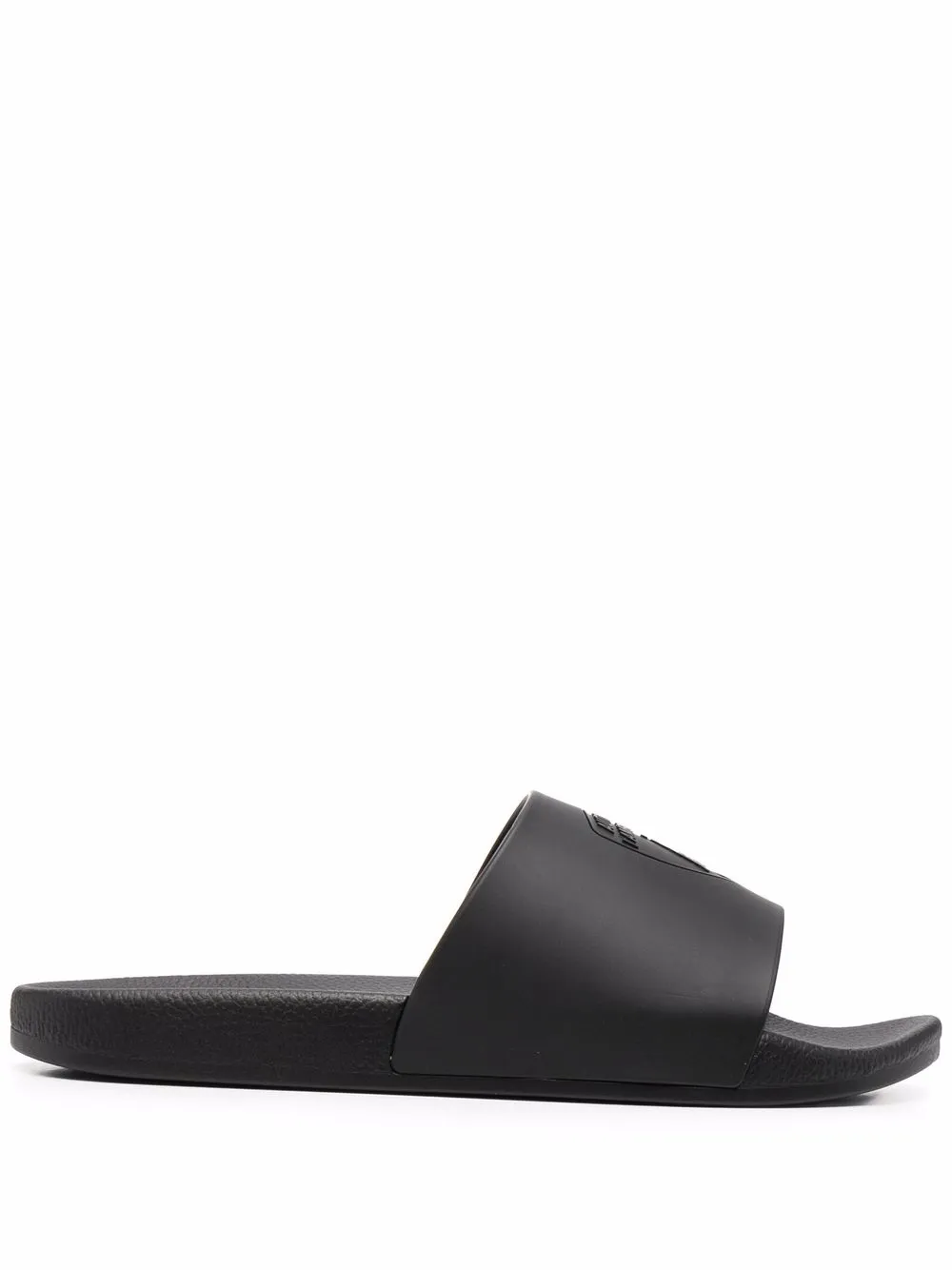 

Automobili Lamborghini flip flops con logo en relieve - Negro