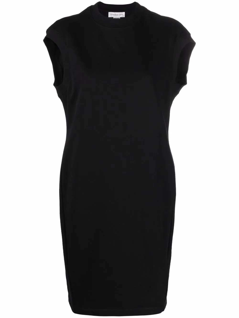 

Victoria Beckham vestido estilo playera Cocoon - Negro