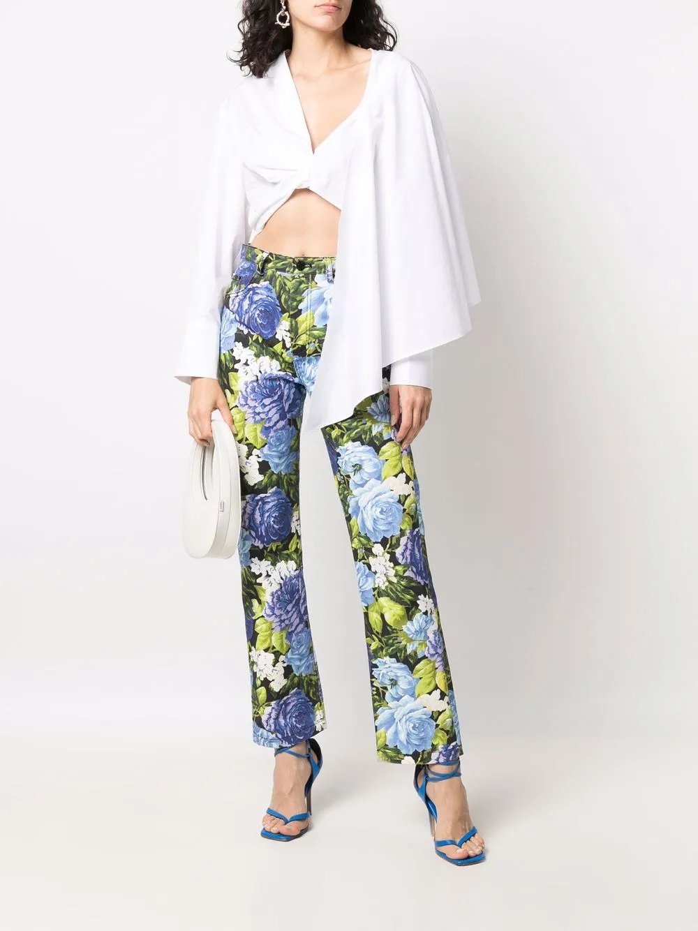 Erika Cavallini Cropped top - Wit