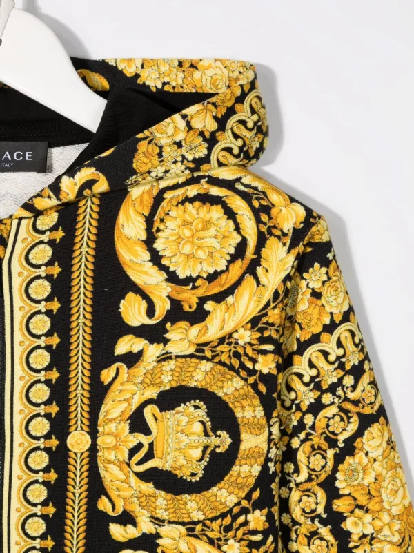 Versace Kids ヴェルサーチェ・キッズ バロッコプリント パーカー - Farfetch