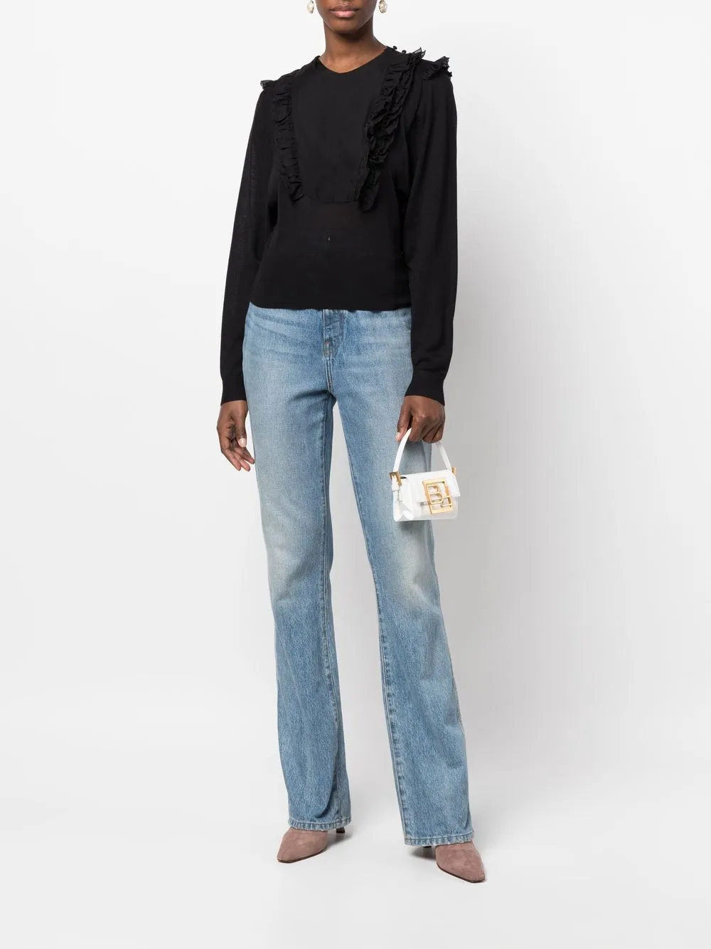 Dorothee Schumacher Top met ruche afwerking - Zwart