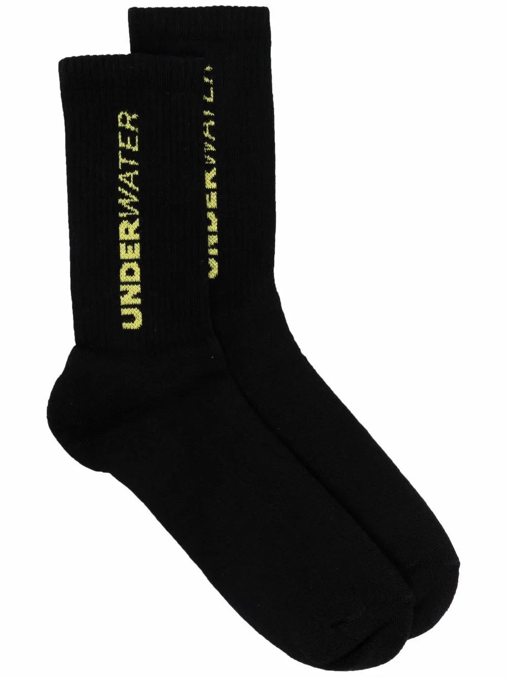 

MSGM calcetines con motivo en jacquard - Negro