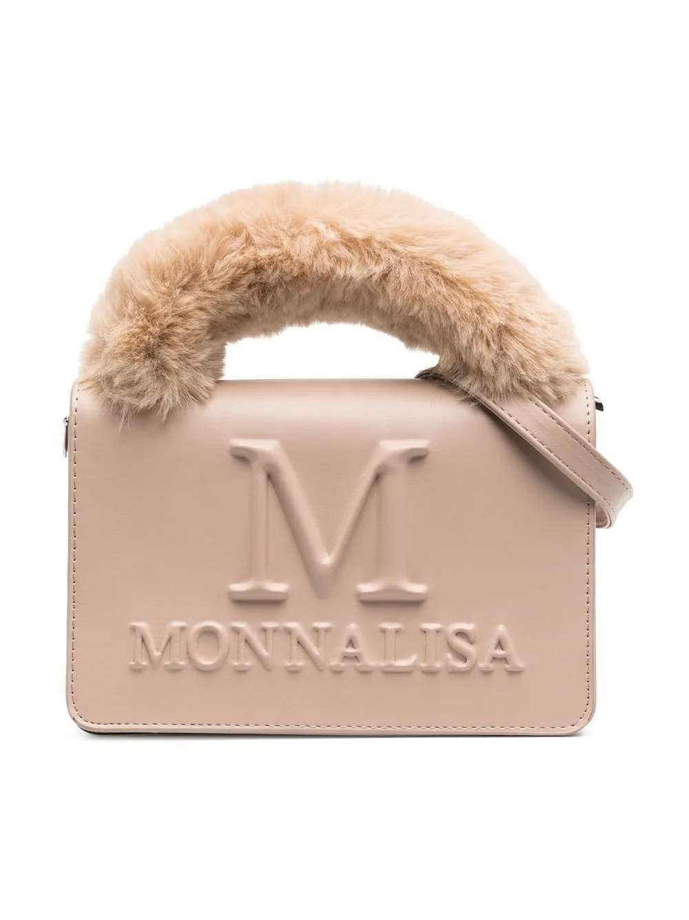 

Monnalisa tote con logo en relieve - Neutro