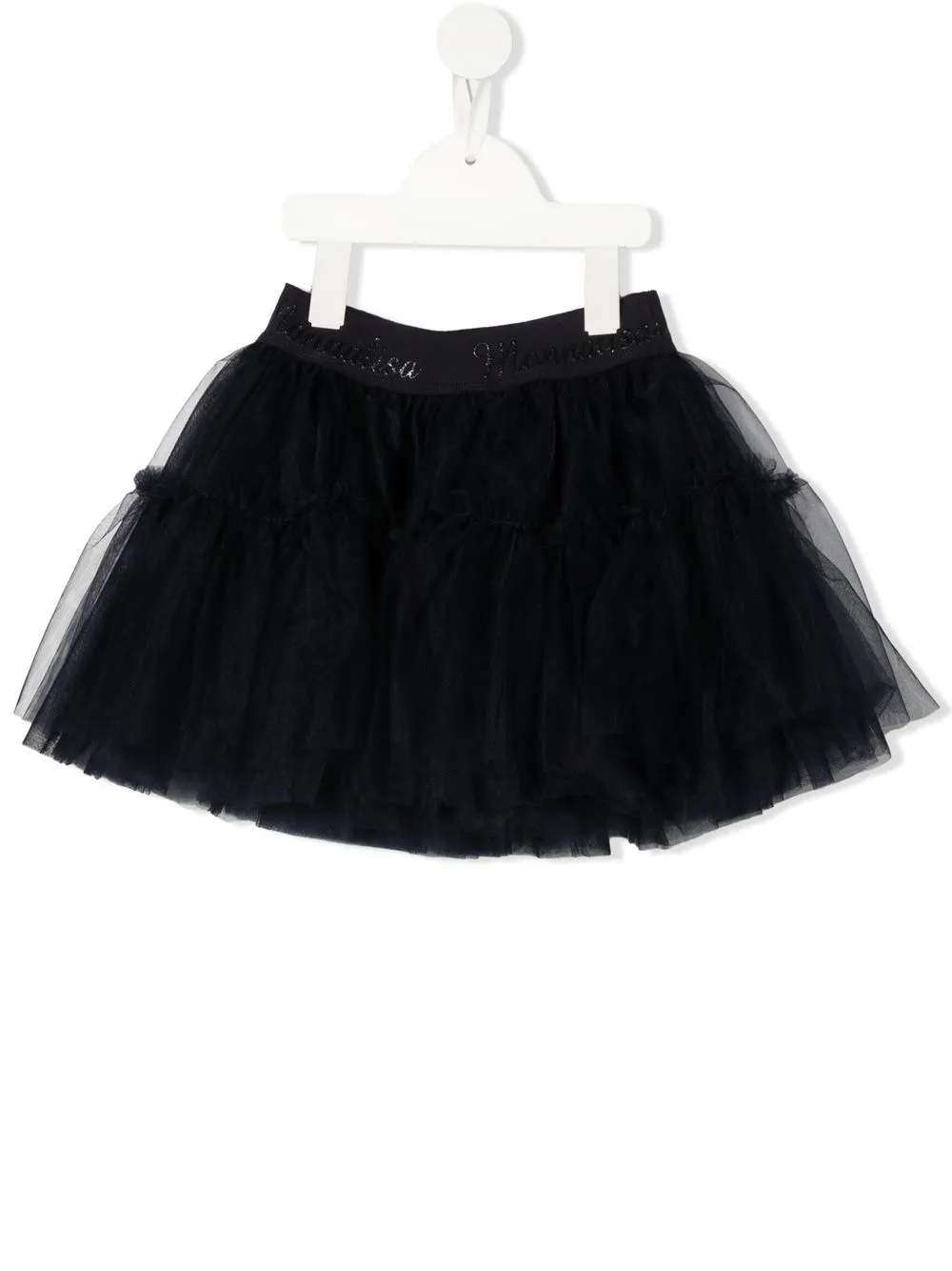 

Monnalisa bead-logo tutu skirt - Blue