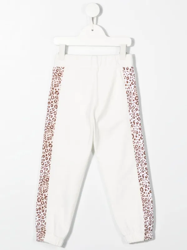 Monnalisa leopard-print Track Pants White FARFETCH TR