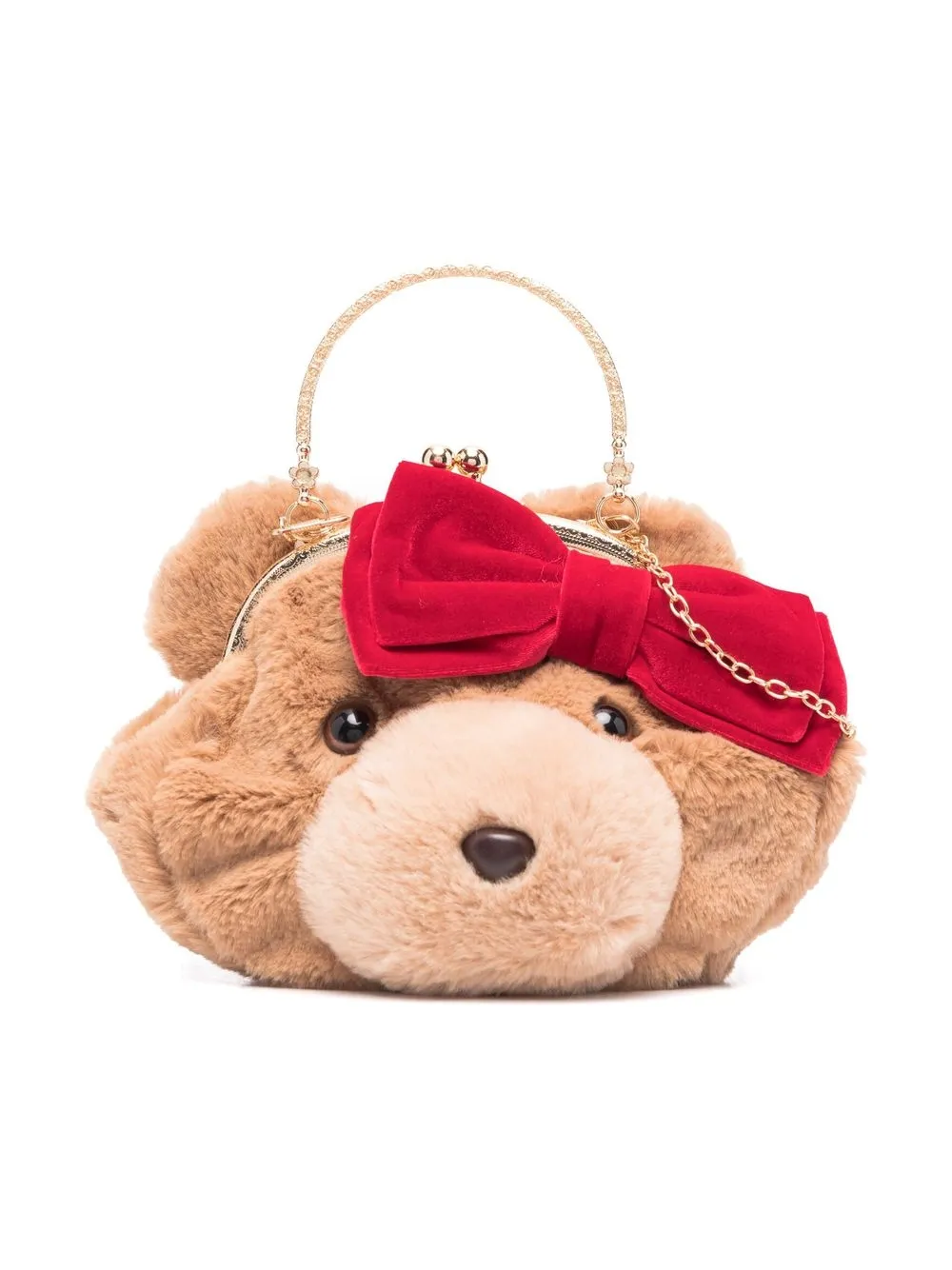 

Monnalisa Teddy Bear tote bag - Neutrals