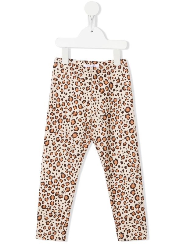 Leopard print deals casual trousers