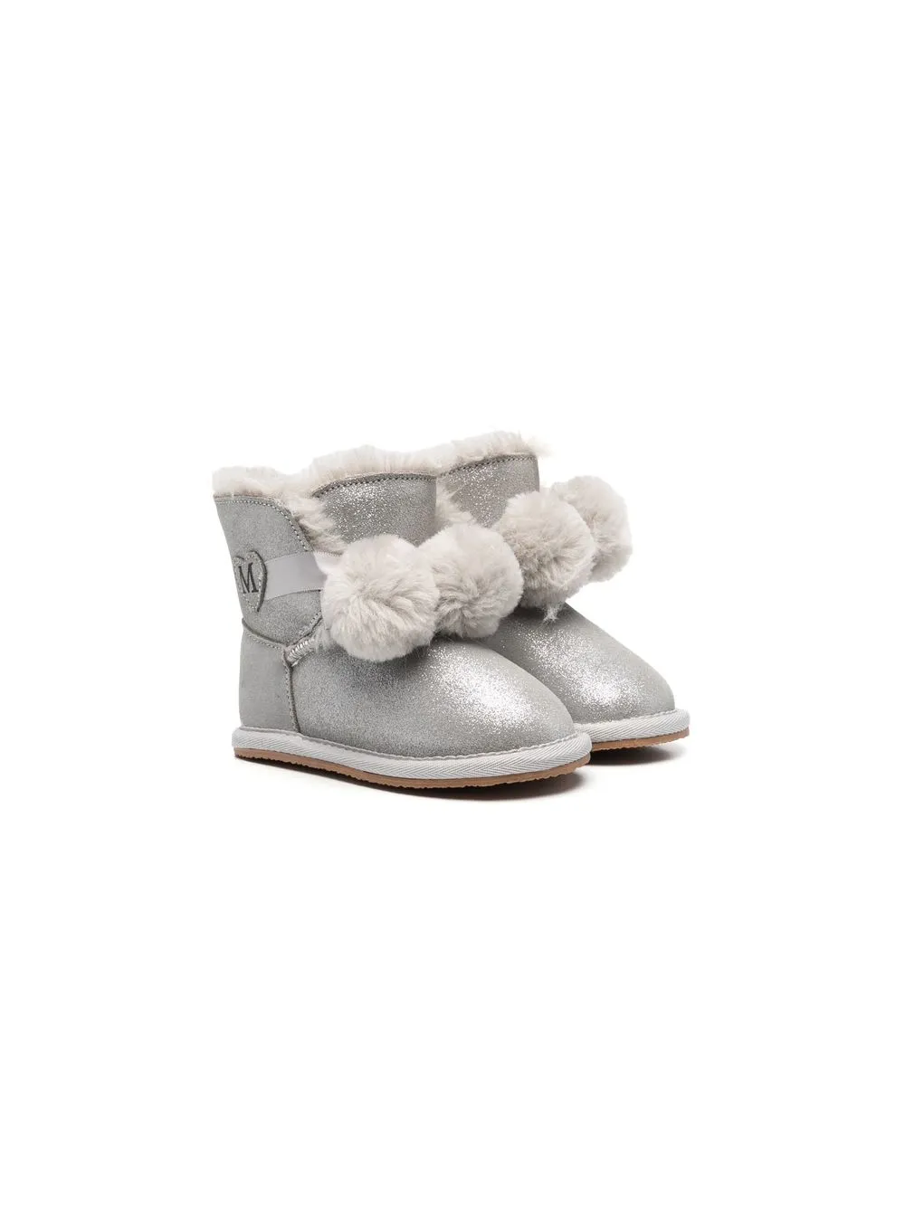 

Monnalisa slip-on boots - Grey