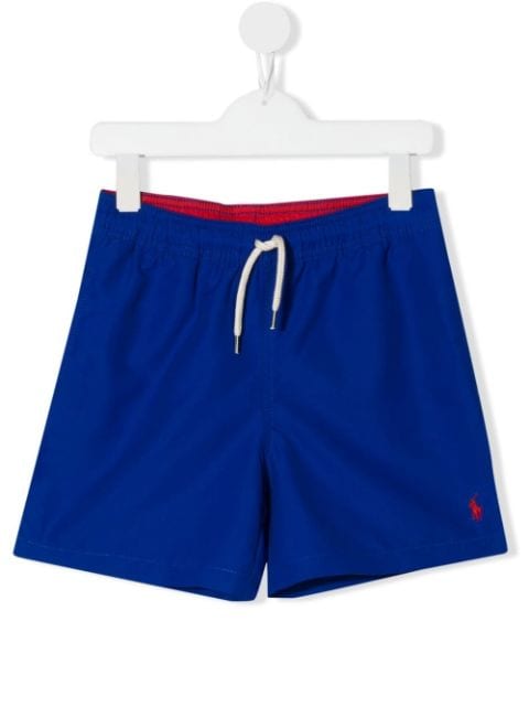 Ralph Lauren Kids logo swim shorts
