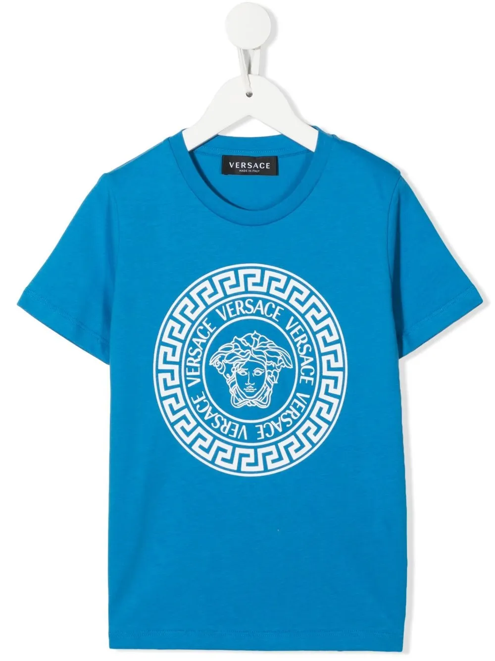 

Versace Kids playera con estampado Medusa - Azul