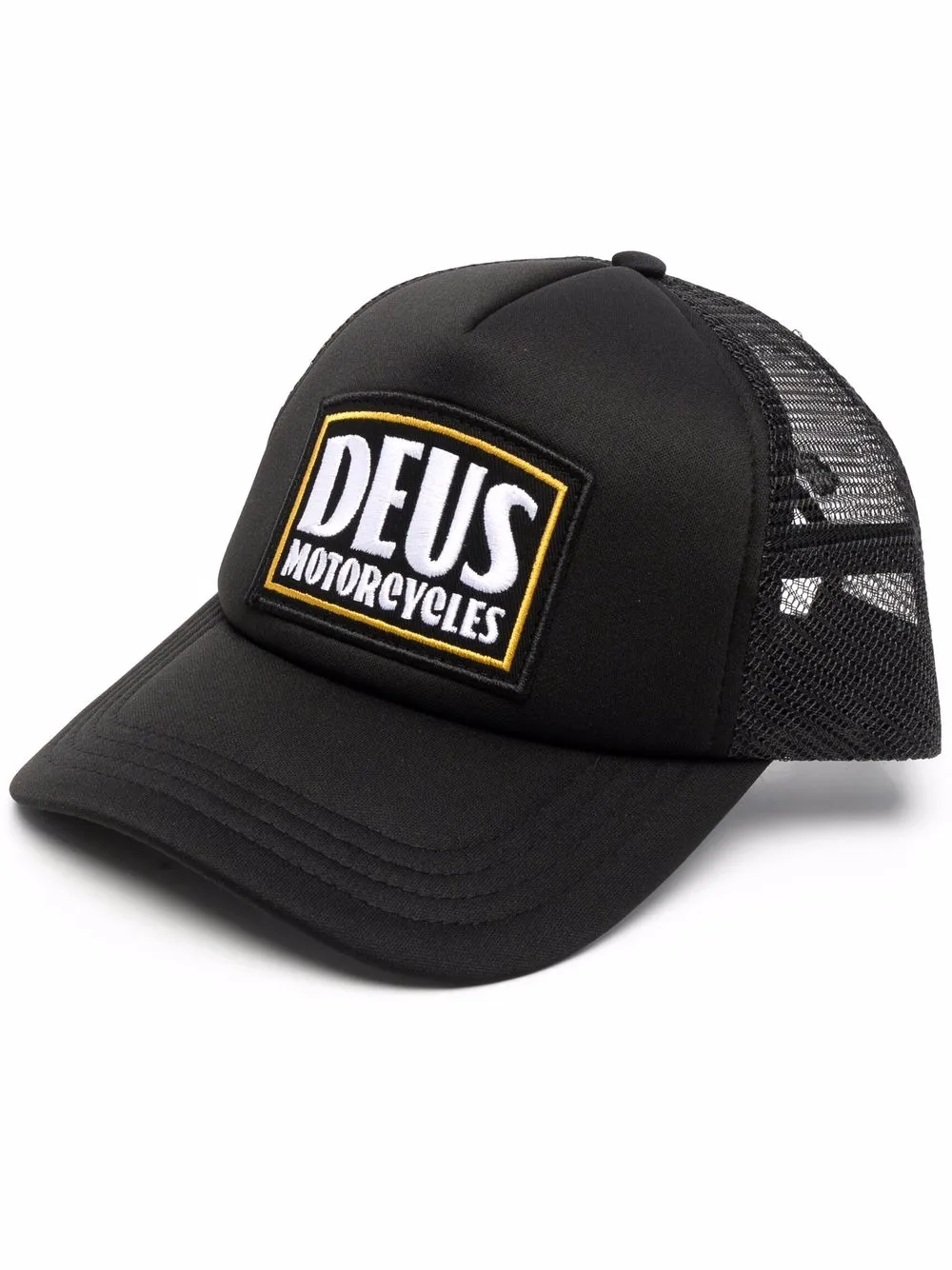 

Deus Ex Machina gorra con parche del logo - Negro