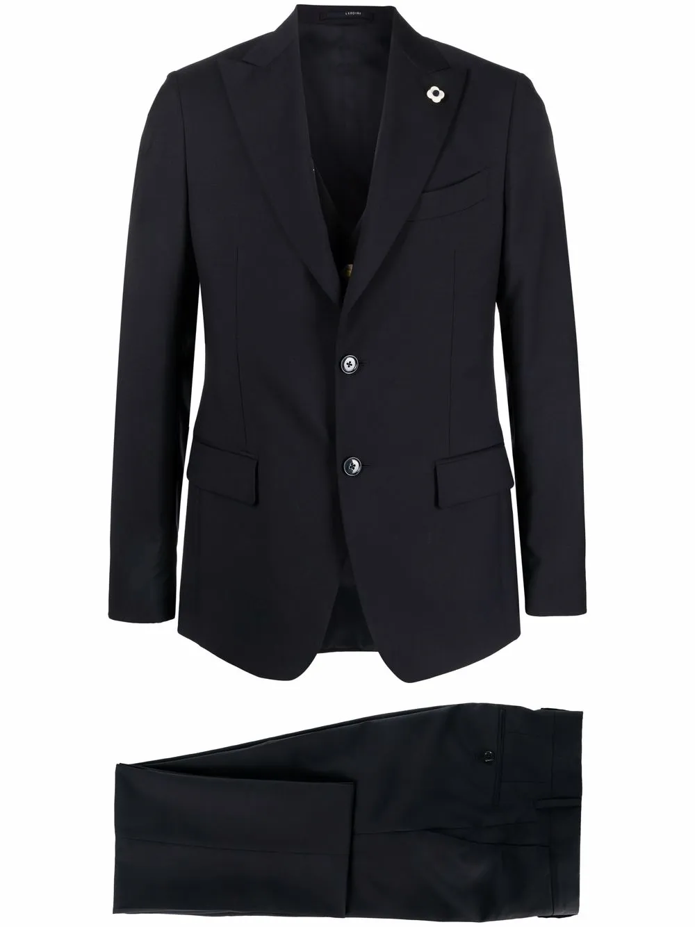 

Lardini single-breasted three-piece suit - Blue