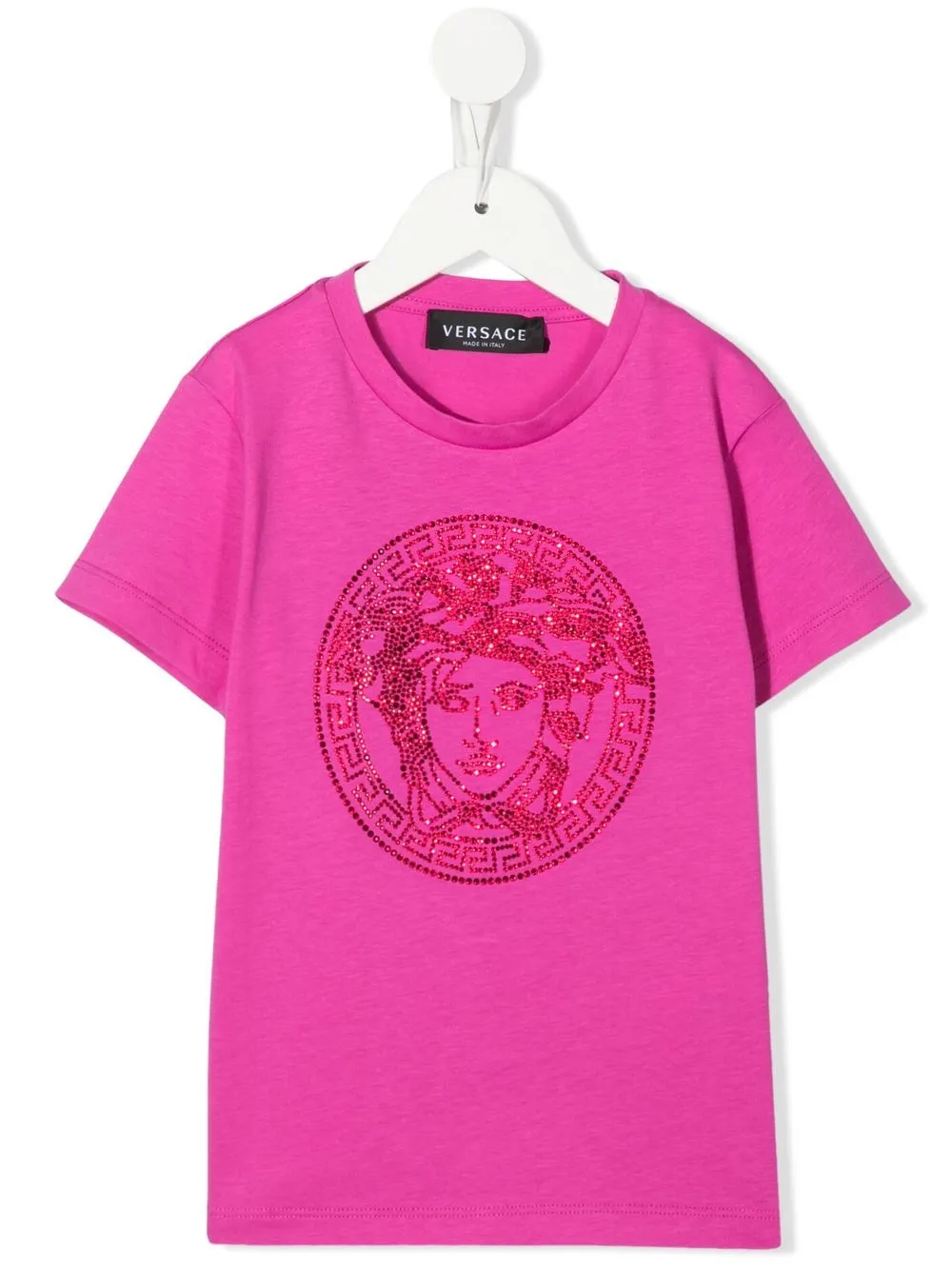 

Versace Kids playera con motivo Medusa - Rosado