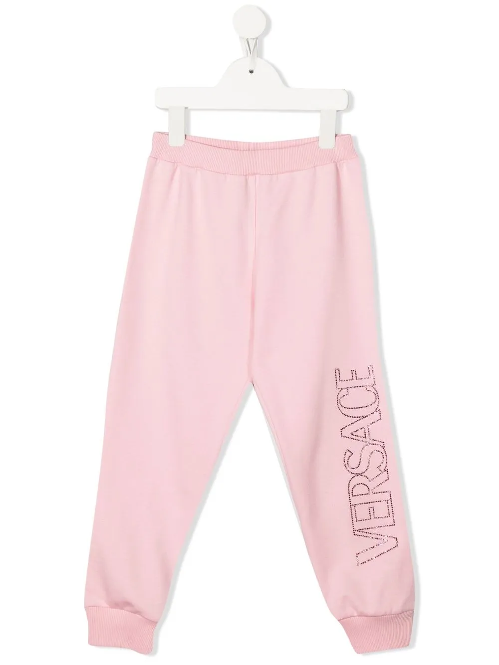 

Versace Kids pants con logo estampado - Rosado