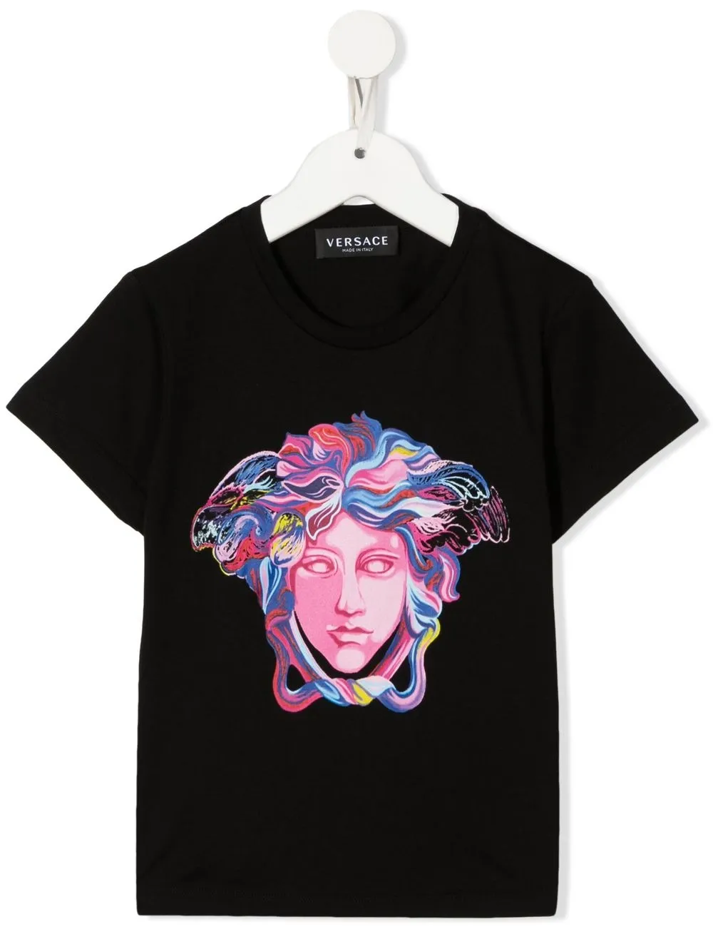 

Versace Kids Medusa crew-neck T-shirt - Black