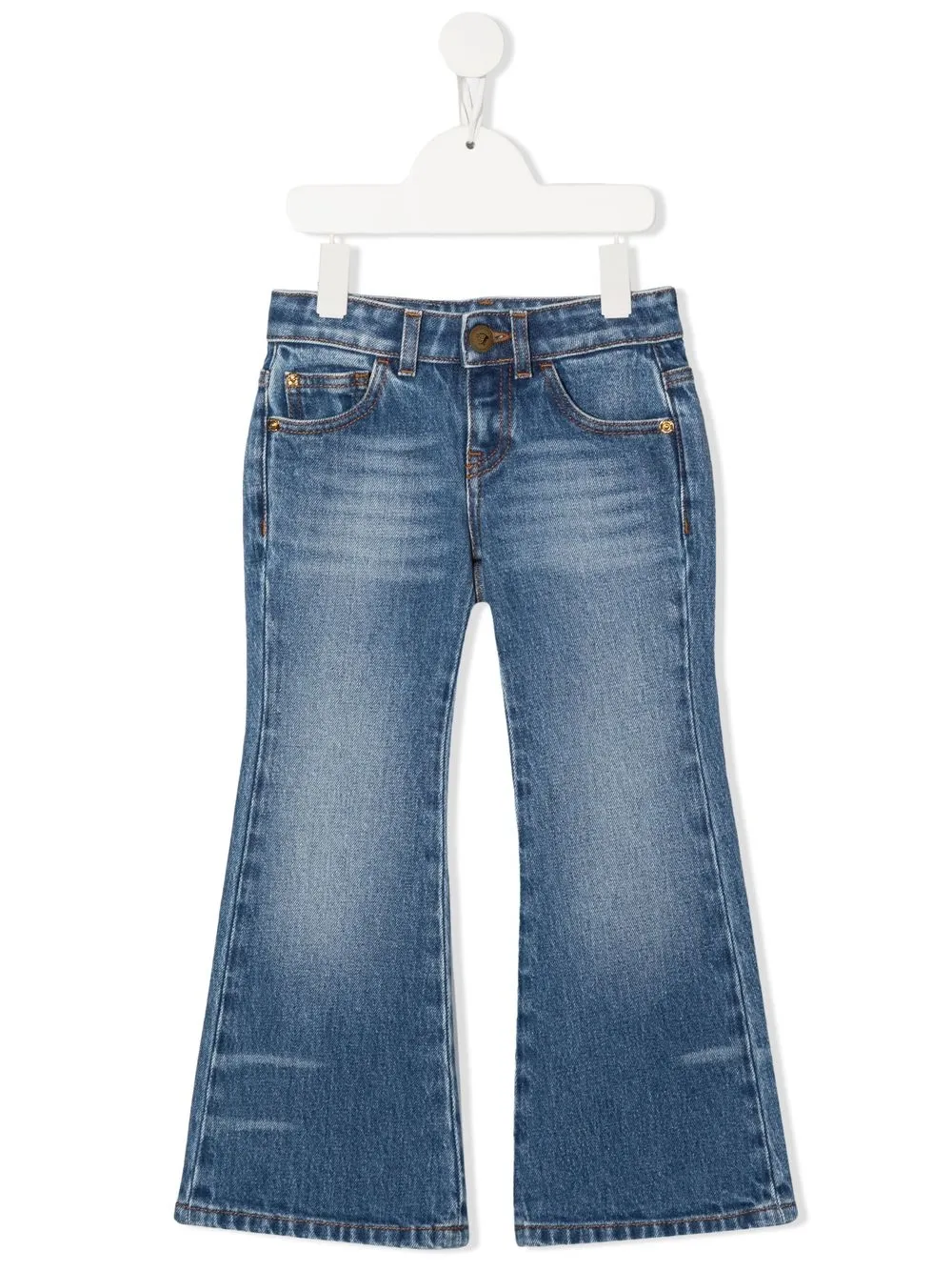 

Versace Kids flared leg jeans - 1D060 BLUE