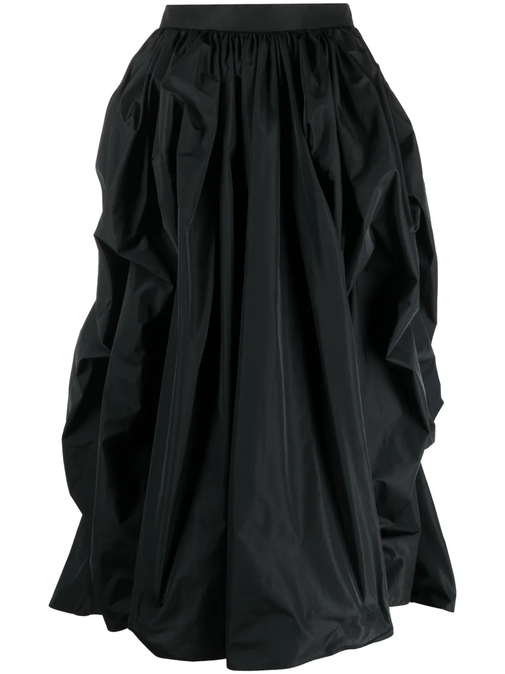 

Alexander McQueen puffball ruched skirt - Black