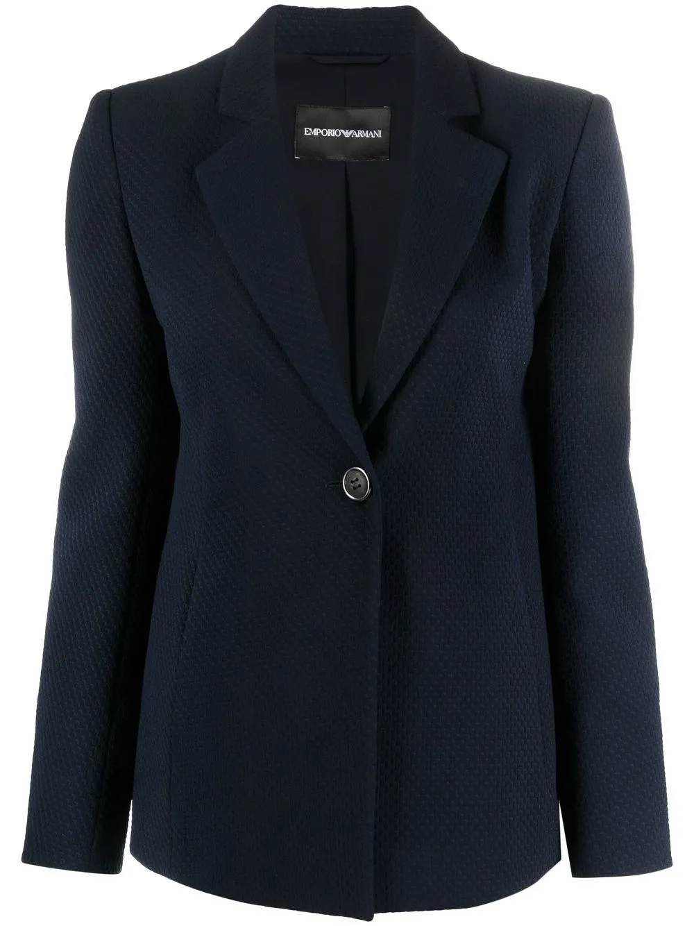 

Emporio Armani blazer ajustado con botones - Azul