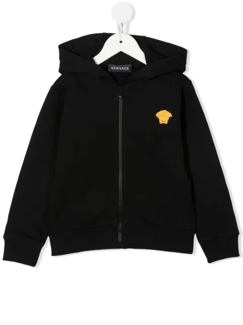 Versace Kids Medusa-head zip hood