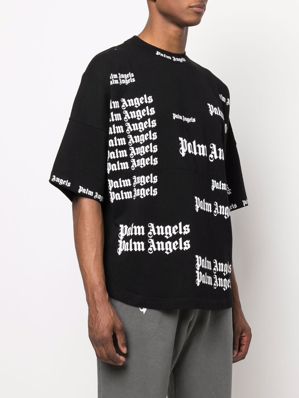 Palm Angels Oversized Logo T Shirt, $394, farfetch.com