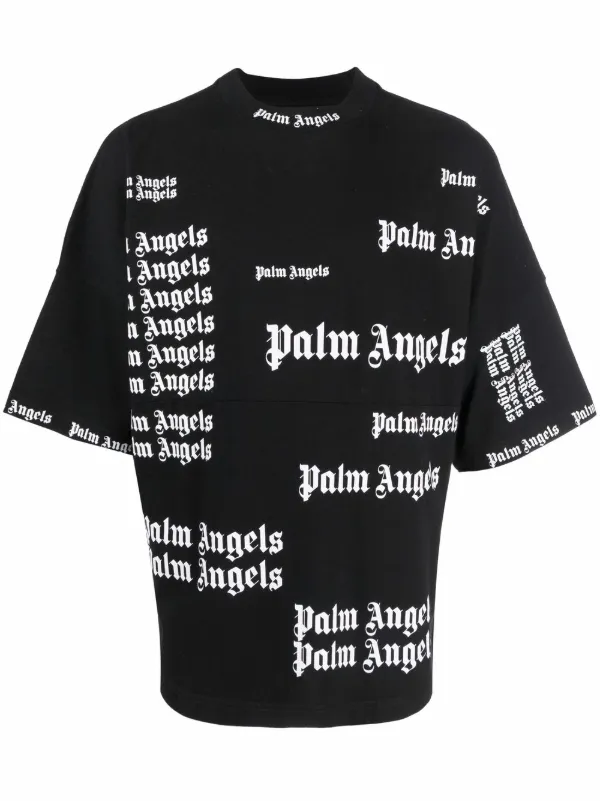 palm angels all over t shirt