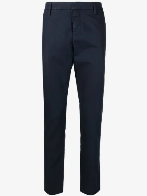 DONDUP mid-rise slim-cut chinos