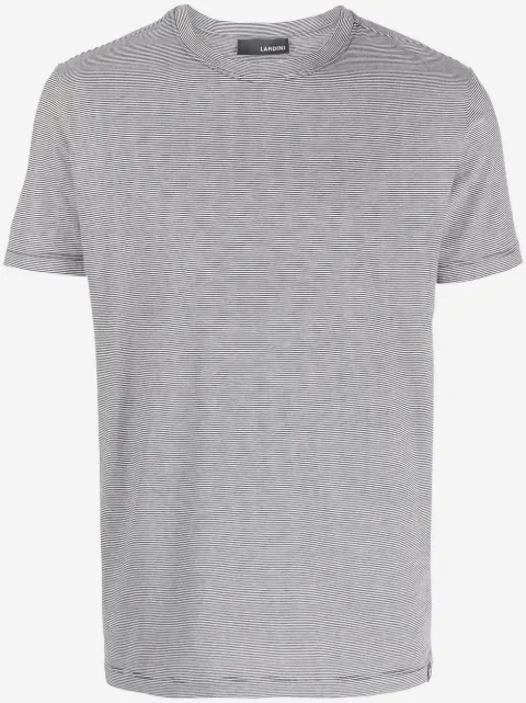 Lardini t-shirt à rayures