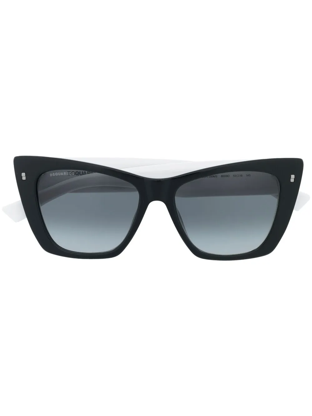 

Dsquared2 Eyewear lentes de sol con armazón cat eye - Negro