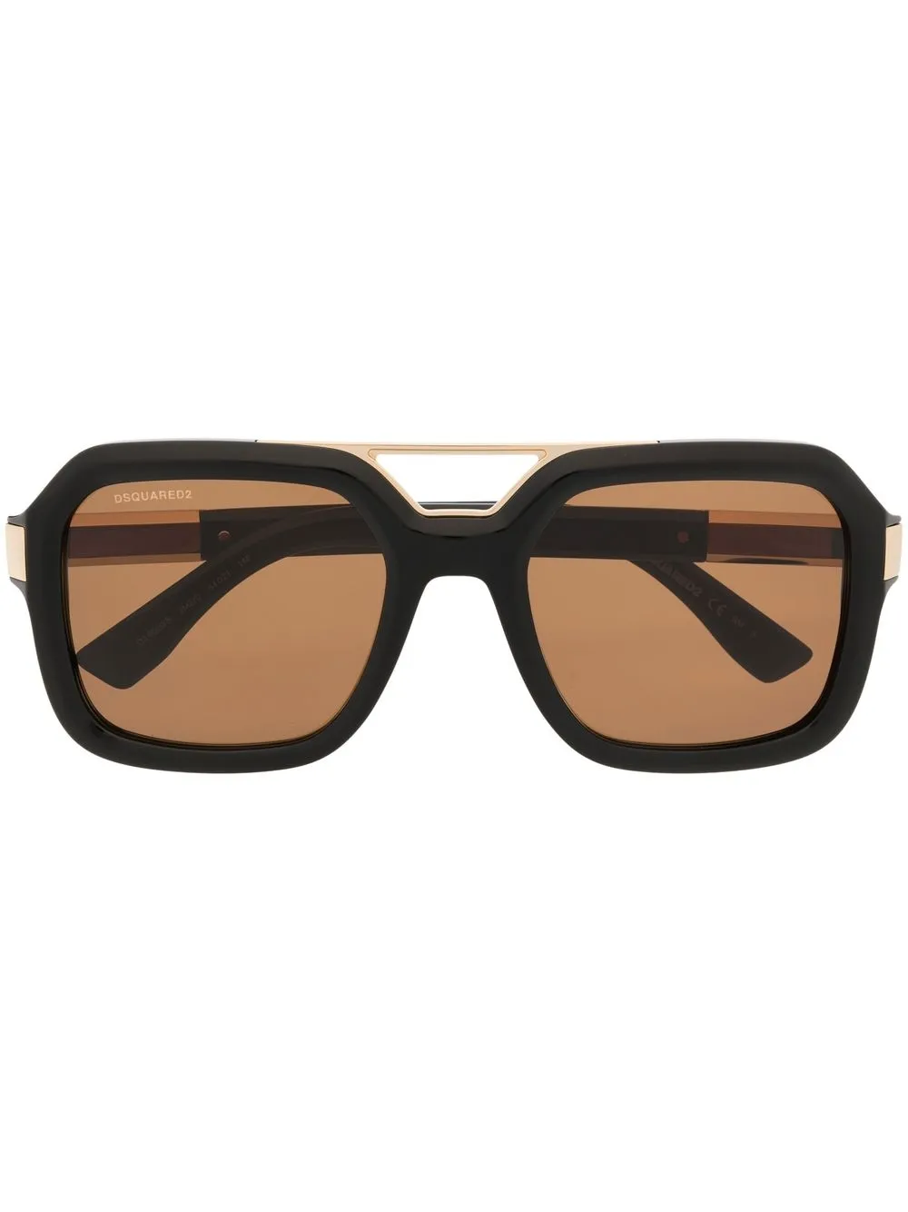 

Dsquared2 Eyewear lentes de sol Icon con armazón cuadrada - Negro