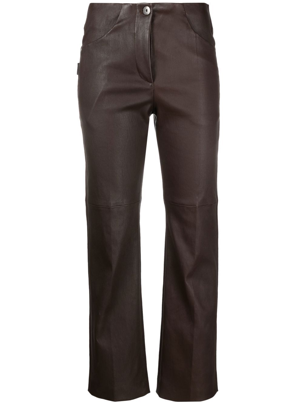 

Brunello Cucinelli pantalones rectos - Marrón